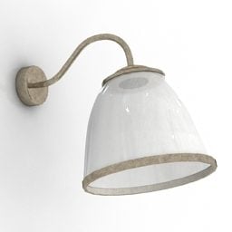 Sconce Lamp Elegant Decorative 3d model
