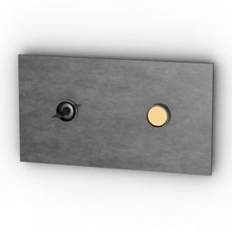Switch Fontini Modernism 3d-modell