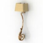 Curved Arm Sconce Lamp