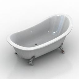Curved Bathtub Salinisrl 3d model