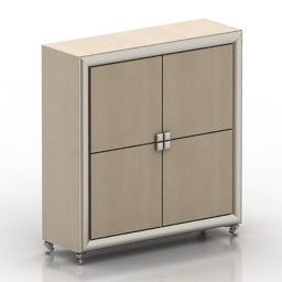 3д модель минималистского заброшенного шкафчика