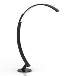 Curved Torchiere Lamp Kyudo 3d model