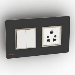 Square Switch Module Style 3d model