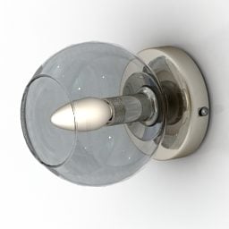 دیوارکوب دانلوکس لامپ سه بعدی