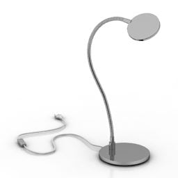 Tischlampe mit gebogenem Arm Rendl 3D-Modell
