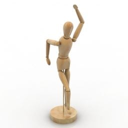 Woodman Figurine Ikea