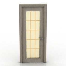 コルシカ島の木製ドア3Dモデル