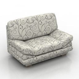 صندلی راحتی Axel Vintage Textures مدل سه بعدی