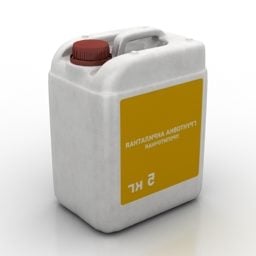 Canister Paint Bucket 3d model