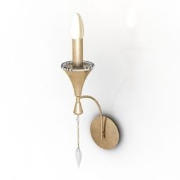 Brass Sconce Lighting 3D-malli