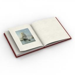 Souvenir Book 3d model