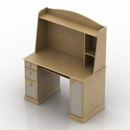 Stålbord 3d-model