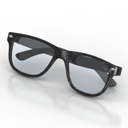 Kacamata Fashion model 3d