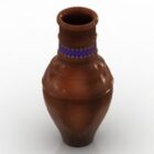 Terracotta Vase Decoration