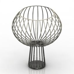 Kitchen Basket Wire Style 3d model