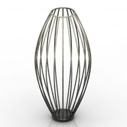 Basket Wire Frame 3d model