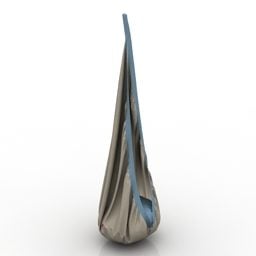 Hengekøye Vase Dekorativ 3d-modell