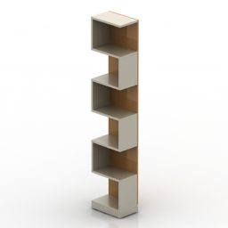 Rack moderne Modex en forme de zigzag modèle 3D
