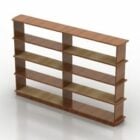 Rack Ofifran Simple Wood Panel
