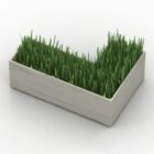 Grass Garden Pot L Shaped