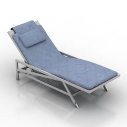Lounge Chair Panarea 3d model