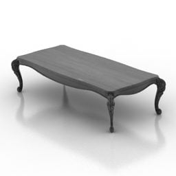 Stół Belloni Klasyczny stół obiadowy Model 3D