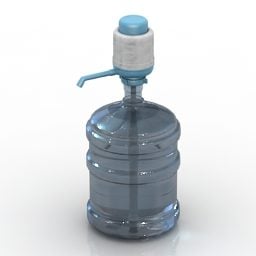 Spender Wasser Küchengeschirr 3D-Modell