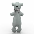 Stuffed Toy Thin Bear