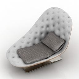현대 마사지 안락 의자 3d 모델