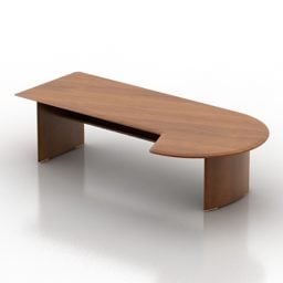 طاولة قابلة للطي لون أسود موديل ثلاثي الأبعاد