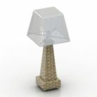 Table Lamp Rattan Stand