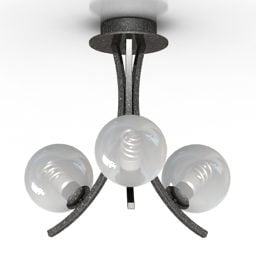 Luster Lampex Three Bulbs Shade