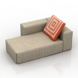 Canapé d'angle Field modèle 3D