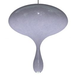 Ceiling Lamp Antique Shade With Candle 3d model