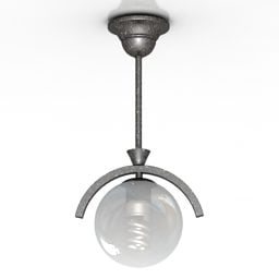3д модель лампочки Luster Lampex Single