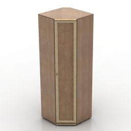 Thin Locker Corner 3d-modell