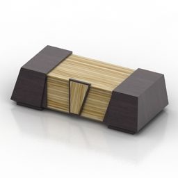 Polygon Table Quadro Furniture 3D-malli