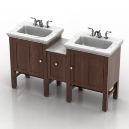 Dual Washbasin Kohler Tresham