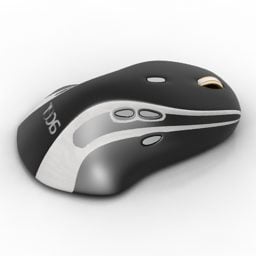 Modello 3d del mouse del PC