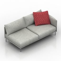 Sofa Gentry Two Seats 3d model
