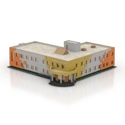 Alter Building 3D-Modell