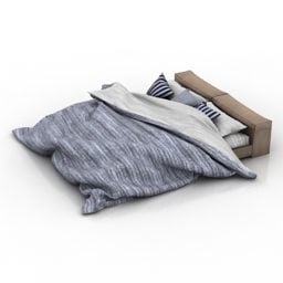 Model tempat tidur Italia 3d