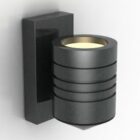 Black Cylinder Sconce Cosmo