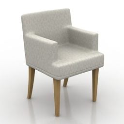 نموذج كرسي موروسو البسيط ثلاثي الأبعاد