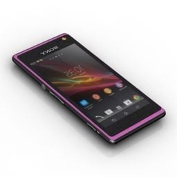 Smartphone Sony Ericsson 3d model