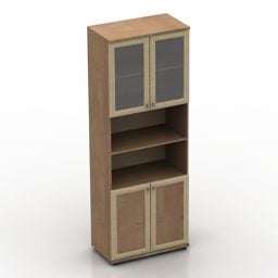 Locker Combine Shelfs 3d model