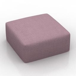Model 3D siedziska poduszki
