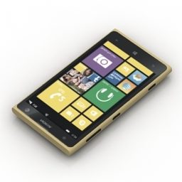 Nokia Lumia 1020 3d modeli