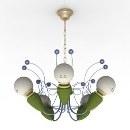 Forest Lamp Barebones 3D-Modell