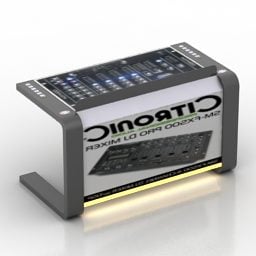 Rack-DJ-Board 3D-Modell
